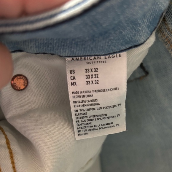 Men’s American Eagle jeans; size 33x32 - Picture 7 of 8